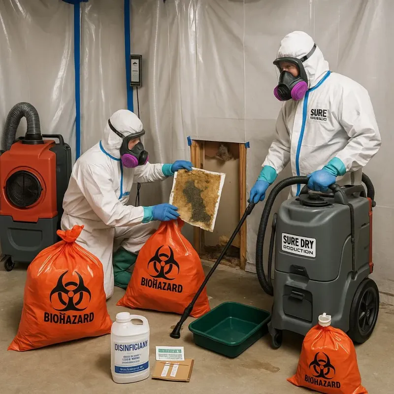 Contaminated Water Handling Protocols process in Lake Arthur, LA