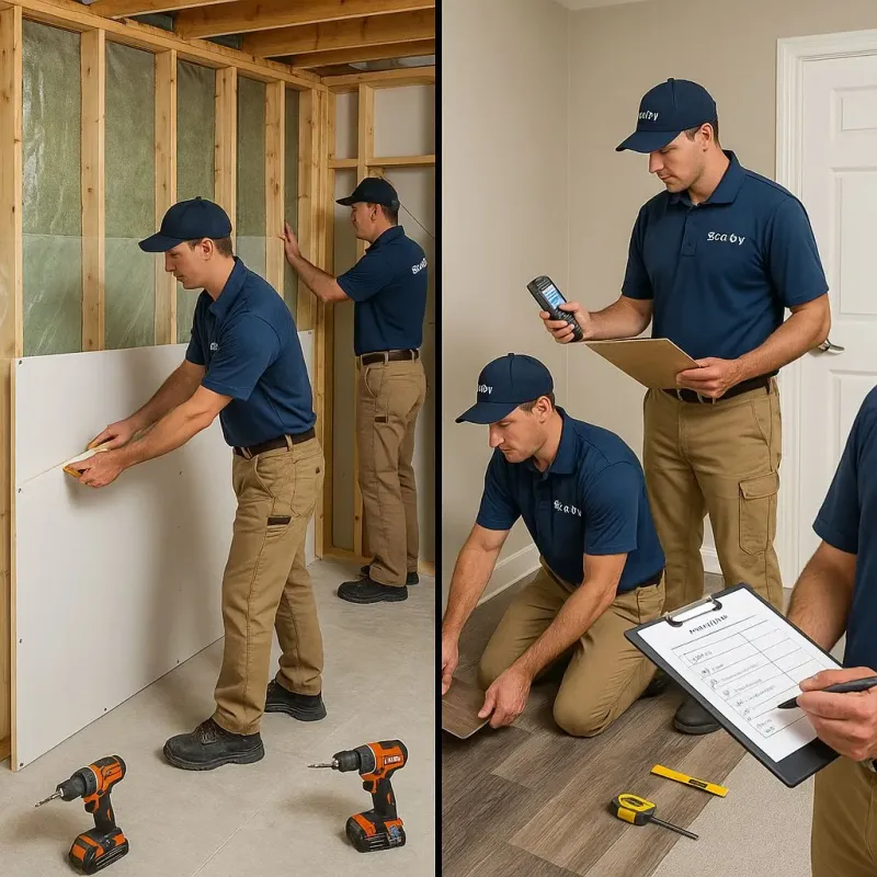 Repairs and Reconstruction process in Lake Arthur, LA
