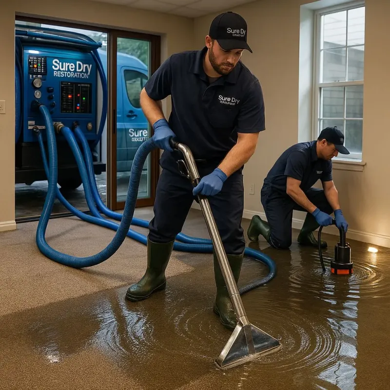 Water Extraction and Removal process in Lake Arthur, LA